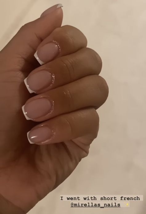 Short Nails French, Short Classy Nails, Old Money Nails, Short French Nails, Siren Aesthetic, Money Nails, Natural Nails Manicure, Short French, Aesthetic 2024