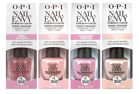 Chalkboard Nails News: Nail Envy Strength in Color Collection Nail Envy Opi, Opi Nail Strengthener, Samoan Sand, Opi Collections, Chalkboard Nails, Pretty Fingers, Opi Nail Envy, Nails Care, Nail Goals