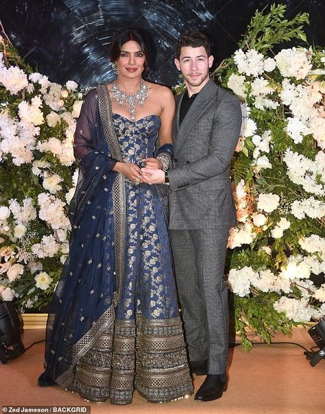 Priyanka Chopra Wedding Dress, Priyanka And Nick, Not Being Invited, Priyanka Chopra Wedding, Mumbai Wedding, Indian Bridal Dress, Nick Jonas, Indian Wedding Outfits, Virat Kohli