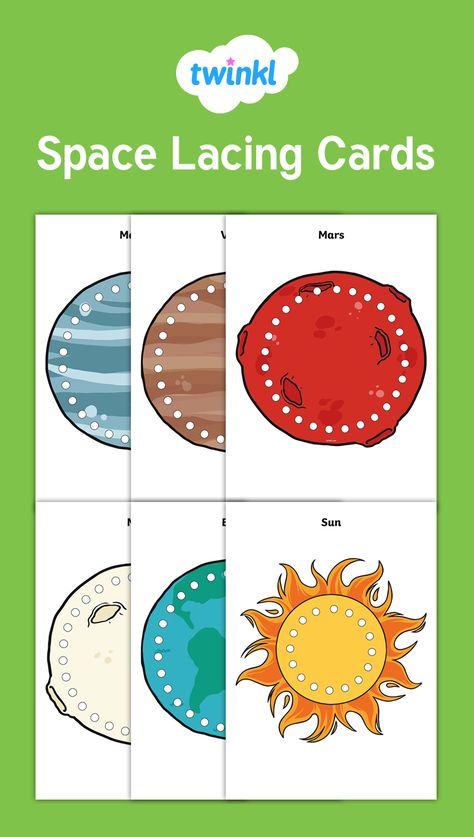 Planet Fine Motor Activities, Space Activities Preschool, Montessori Space, Space Lesson Plans, Fine Motor Skills Activity, Motor Skills Activity, Space Theme Preschool, The Moon And The Sun, Space Activities For Kids