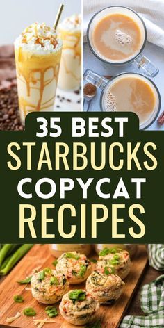 Make these Starbucks copycat recipes at home for cheap. Includes all your favorite copycat Starbucks recipes for drinks, food, and baked goods. Starbucks Copycat Recipes Food, Starbucks Sweet Cream Recipe, Starbucks Recipes Drinks, Starbucks Food Recipes, Starbucks Pastries, Starbucks Recipes At Home, Starbucks Sandwiches, Starbucks Copycat Recipes Drinks, Kitty Recipes