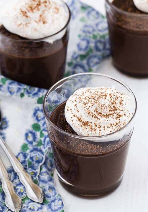 Homemade Chocolate Pudding Recipe, Pudding Ideas, Pastel Tres Leches, Homemade Vanilla Pudding, Chocolate Pudding Recipe, Easy Pudding Recipes, Chocolate Pie With Pudding, Dessert Pasta, Homemade Chocolate Pudding