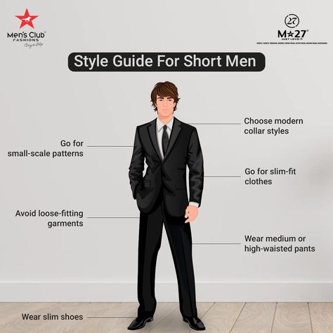 Want to look taller using clothes? Here's how to look taller by opting for easy and quick tips! #MensFashionTips #MensFashionGuide #StyleGuide #MenFashionCollection #FashionCollection #NewTrends #NewStyles #Style #Fashion #MensFashion #GentsWear #MensClubFashion #MensWear #MensClothing Mens Prom Outfit, Suits For Short Men, Prom Outfit Ideas, Mens Prom, Outfits For Big Men, How To Look Attractive, Sleek Watch, Prom For Guys, Prom Outfit