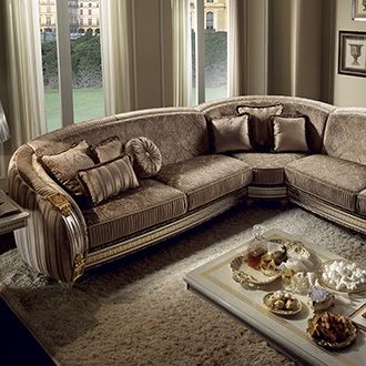 Italian Living Room, Corner Furniture, Luxury Sofa Design, Sofa L, Pooja Room Door Design, Set Sofa, Corner Sofa Set, Room Door, Pooja Room