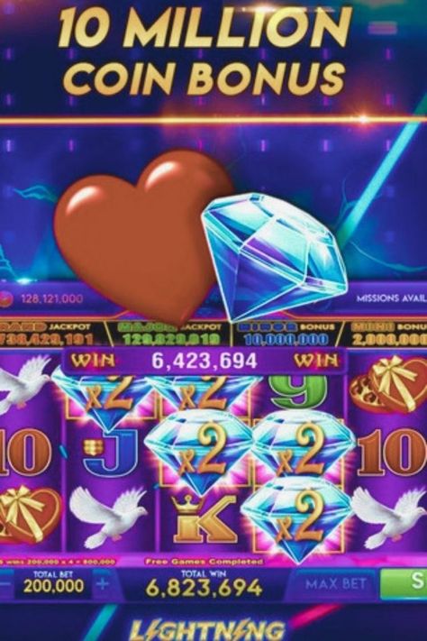 Heart Of Vegas Slots, Heart Of Vegas Coins, Lightning Link, Heart Of Vegas, Play Free Slots, Doubledown Casino, Free Slot Games, Vegas Slots, Casino Slot Games