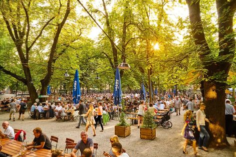 The Ultimate Guide to Munich’s Breweries and Beer Halls - InsideHook Polka Music, Beer Hall, German Beer, Beer Garden, Best Beer, Travel And Leisure, Beer Steins, Summer Travel, Travel Gear