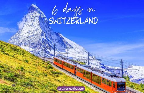 5 Days In Switzerland, Best Of Switzerland, Switzerland Trip, Swiss Beauty, Switzerland Itinerary, Places In Switzerland, European Travel Tips, Visit Switzerland, Road Trip Europe