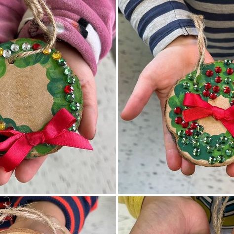 Kimberly on Instagram: "Our students created these fingerprint wreaths for their families. They are so adorable and we hope families love and cherish this little holiday keepsake. ❤️" Fingerprint Wreath Ornament, Fingerprint Wreath Craft, Fingerprint Wreath, Fingerprint Ornaments, Fingerprint Christmas, Kindergarten Christmas, Wreath Ornament, Christmas Kindergarten, Student Created