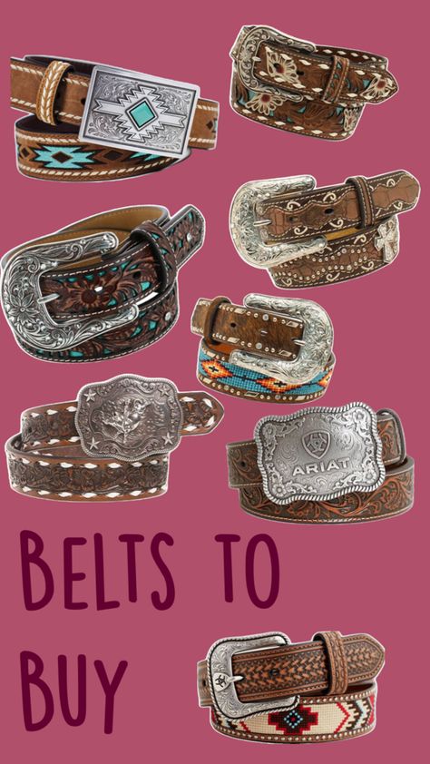 Belts Country, Country Belts, Outfit Country, Casual Country Outfits, Cowgirl Belts, Western Horse Tack, Cute Country Outfits, Cute N Country, Flannel Women