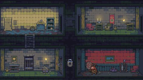 Cosmic Horror Pixel Art, Pixel Art House Interior, Dungeon Pixel Art, Horror Pixel Art, Dungeon Crawler, Pixel Art Landscape, Indie Game Art, Piskel Art, Pixel Art Background