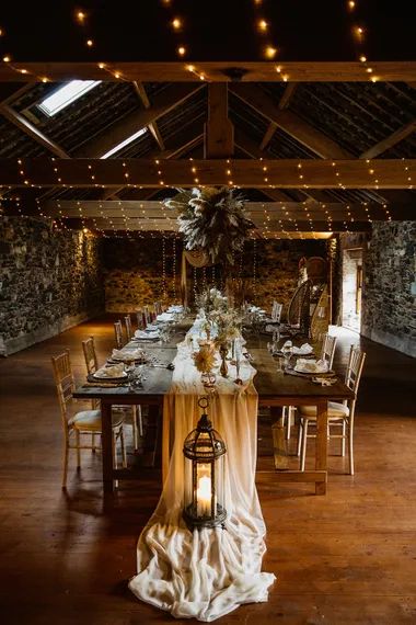 Pampas Flower, Flower Cloud, Bamboo Chairs, Groom And Groomsmen Suits, Lake District Wedding, Rustic Wedding Table Decor, Wedding Lake, Wedding Table Decoration, Rustic Backdrop