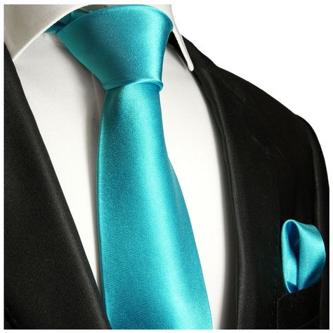 Pocket Square Styles, Tie Outfit, Necktie Set, Tie Men, Men Style Tips, Tie Set, Groom And Groomsmen, Tiffany Blue, Mens Fashion Trends