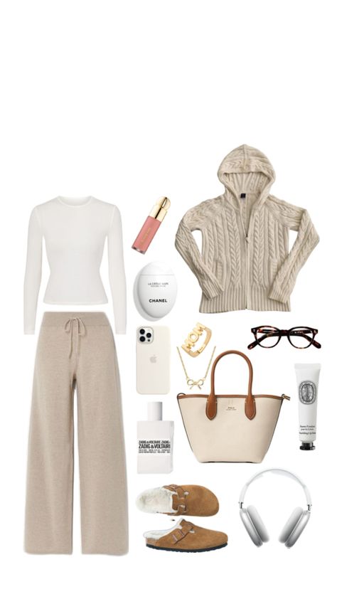 Airport Fit, Airport Fits, Airport Outfit, Vacation Outfits, White Beige, Winter Outfits, My Style, Outfit Inspo, White