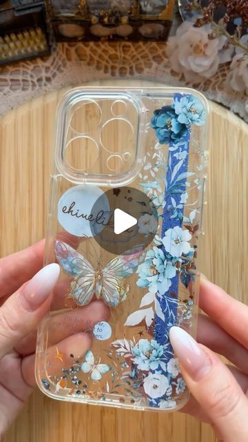 Tori's Journal on Instagram: "ASMR phone case diy 🦋✨💙 
Using beautiful PET tapes from @thewashitapeshop link https://www.thewashitapeshop.com?aff=1625 , with my code TORIJOURNAL10 you will get -10% 🌹💖 (also u can find link and code in my profile bio) 

I haven’t made a phone case in a long time and today I decided that I want to try something new 😅 I used a transparent base after seeing it from creators who I am inspired by, I hope you like it too 😌💖

#journaling #journalcommunity #journalspread #journalpage #bulletjournal #journaladdict #journalideas #journallove #journalart #journalprompt #journalism #journalist #aestheticjournal
#vintagejournal #fyp #asmrjournal
#journalwithme
#scrapbooking #creativephonecase
#phonecasedesign #phonecaseideas
#phonecasediy #phonecase #asmr #paper Make A Phone Case, Cases Diy, Creative Craft, Transparent Phone Case, Creative Journal, Vintage Journal, Diy Phone, U Can, Diy Phone Case