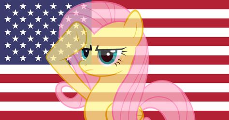 Fluttershy Salutes to the USA "God Bless America" (V2) The Americans, I Stand, God Bless America, Fluttershy, God Bless, Come Back, Miss You, For Life, Flag