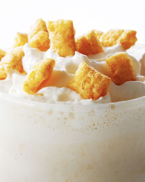 Pie Milkshake, Hungry Man, Cap'n Crunch, Captain Crunch, Capn Crunch, Milkshake Recipe, Crunch Cereal, Cereal Milk, Ahoy Matey