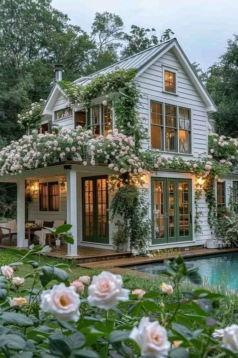 French Country, Cottage & Farmhouse | Facebook French Cottage Aesthetic, Low Country Cottage, Country Cottage Farmhouse, Cottage Aesthetic, Cottage Farmhouse, French Cottage, French Country Cottage, Shabby Chic Homes, Low Country