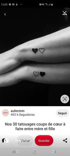 #MiniTattoos #SmallTattooDesigns #TinyTattooIdeas #MinimalistTattoos #SmallInk #TinyTats #LittleTattoos #MicroTattoos #PetiteTattoos #SmallTattooArt Small Best Friend Tattoos Heart, Matching Heart Tattoos Best Friends, Sister Heart Tattoos, Love You More Tattoo, Amour Tattoo, Butterfly Ankle Tattoos, Small Best Friend Tattoos, Heart With Infinity Tattoo, Minimalistic Tattoo Ideas