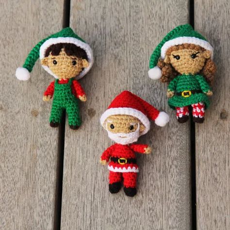 Crochet Christmas Ornaments Free Pattern, Coffee Crochet, Chai Coffee, Crochet Christmas Ornaments Free, Christmas Elf Doll, Crochet Christmas Stocking, Crochet Christmas Gifts, Crochet Santa, Crochet Dolls Free Patterns