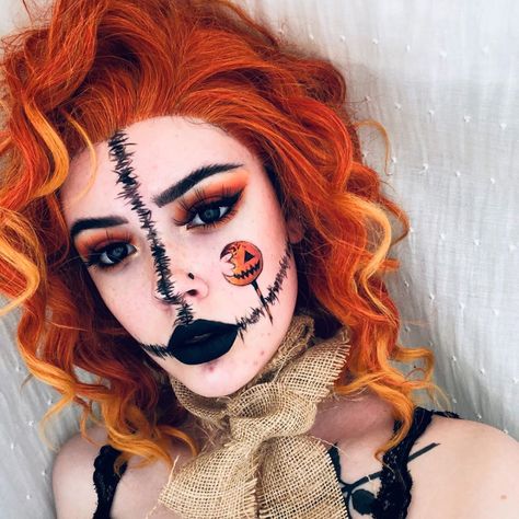 Corbeau Gothic & Alternative (@corbeau_clothing_store) • Instagram photos and videos Trick Or Treat Movie, Creepy Makeup, Trick R Treat, Wavy Bob, Doll Makeup, Halloween Costumes Makeup, Sunset Orange, Gothic Makeup, Wavy Bobs