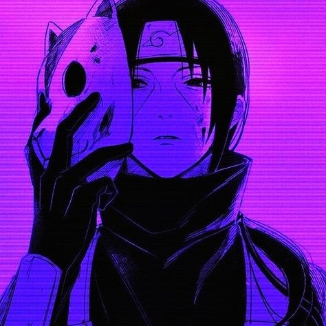 Itachi Purple Aesthetic, Asthetic Amine, Naruto Purple Aesthetic, Dark Purple Aesthetic Wallpaper Anime, Naruto Purple, Drippy Wallpapers, Uchiha Wallpaper, Purple Pfp, Anime Purple