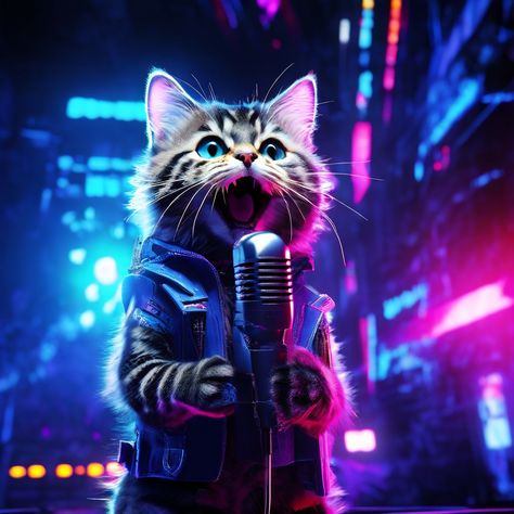 "the cat sings" - Playground Cat Singing, Singing Cat, Art Social Media, Cat Top, Singing Videos, Create Art, Social Media Posts, Creating Art, Singing