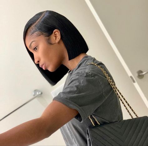 Side Part Quick Weave, Boliage Hair, Side Part Bob, Quick Weave Bob, Bob Weave, Find Hairstyles, Quick Weave Hairstyles, Frontal Hairstyles, Quick Weave