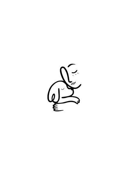 Tattoo studio Life Line Simplistic Dog Tattoo, Dog And Girl Tattoo, Cute Dog Tattoos Small, Tiny Dog Tattoo Minimalist, Girl And Dog Tattoo, Minimalist Hand Tattoos, One Line Dog Tattoo, Line Art Dog Tattoo, Tiny Dog Tattoo