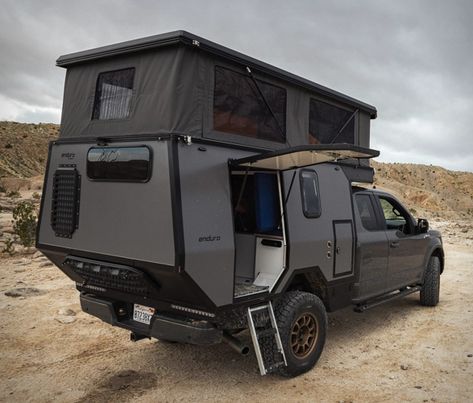 Enduro Truck Camper Expandable Camper, Pickup Canopy, Overland Camper, Pickup Trucks Camping, Ute Canopy, Custom Camper Vans, Camper Truck, Pickup Camper, Truck Bed Camper