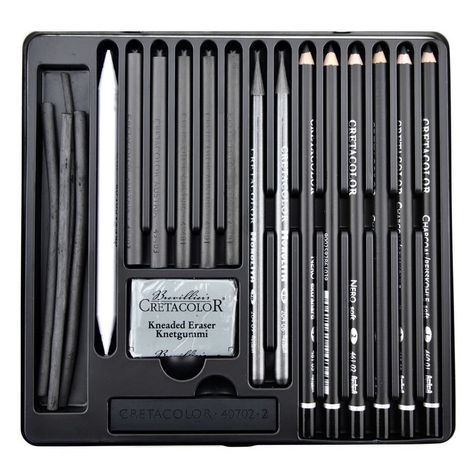 Compressed Charcoal, Charcoal Sticks, Sketching Tools, Best Charcoal, Black Home Decor, Black Home, Drawing Supplies, Graphite Pencils, Black Accessories