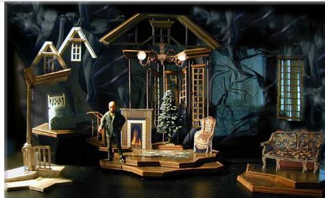 Richard Finkelstein, Christmas In Wales, Candy Room, Stage Designer, Set Design Theatre, Stage Set Design, True Wallet, Theatre Design, Theatre Set