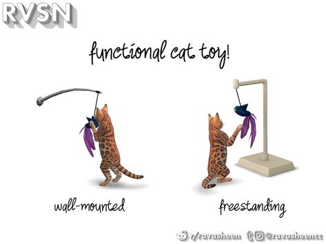 The Sims Resource - Meow-dern Cat Set Sims 4 Pet Cc, Sims 4 Pets Mod, Sims Pets, Sims 4 Cas Mods, The Sims 4 Packs, Sims 4 Cc Folder, Sims 4 Cc Furniture, Sims 4 Collections, Best Sims