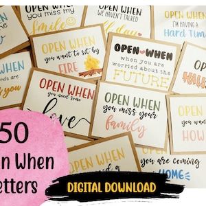 Envelopes For Boyfriend, Present Boyfriend, Open When Cards, Funny 30th Birthday Cards, Open When Envelopes, Hand Lettering Envelopes, Boyfriend Ideas, Open When Letters, Deployment Gifts