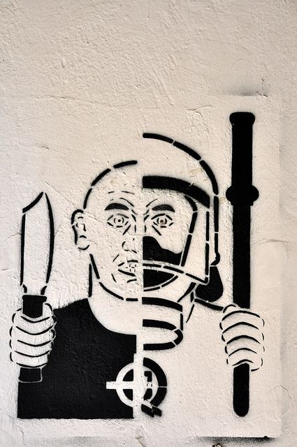 Street Art - Exarchia by Th.Papathanasiou, via Flickr Art Of Protest, Direct Democracy, Council House, Wonder Art, Protest Art, Favorite Son, Real Art, Creative Logo, Social Justice