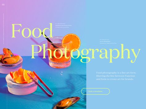 food styling portfolio website by Debbie Turner Food Photography Portfolio, Styling Portfolio, Photography Website Templates, Photography Website Design, Photographer Logo, Wix Templates, Palette Design, Portfolio Website Design, Food Photography Inspiration