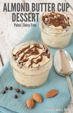 Cup Dessert, Dairy Recipes, Paleo Recipes Dessert, Paleo Baking, Paleo Sweets, Desserts Vegan, Low Carb Dessert, Weight Watchers Desserts, Special Diet