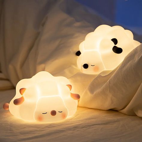 Link in bio . . . . . . .. . Sheep Lamp here 🎉 . . . . . . #sheep #lamp #relaxing #usa #shopping #usa #canada #british Cloud Room, Cat Chilling, Deer Light, Crochet Jacket Pattern, Cute Night Lights, Cute Furniture, Room Stuff, Kids Bedrooms, Crochet Jacket