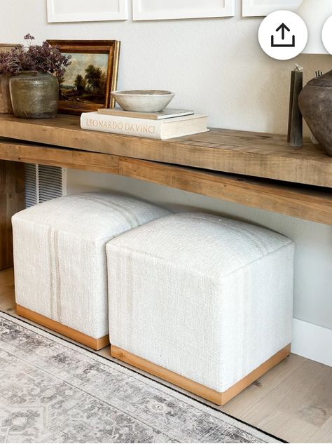 Tv Room Furniture, Cube Seat, White Ottoman, Adams Homes, Accent Ottoman, Living Room Stools, Living Room Design Inspiration, House Bedroom, Cube Ottoman