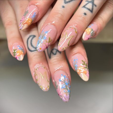 🧚‍♀️💝✨she was a fairy 🌿🍄🌸 #humboldtnails #humboldtnailtech #trendingnails #trendingnaildesigns #arcatanails #eurekanails #707nails #nailart #nailartist #californianailtech #nailtechlife #nail tech #nailtechcheck #nailsnailsnails #nailarttrends #nailstagram #naildesigns #luxurynails #luxurynailartist #cutenailinspo #Fairycore #fairycoreaesthetic #fairycorefashion #cottagecore #cottagecoreaesthetic #cottagecorenails Fairytale Nails, Cottagecore Nails, She Was A Fairy, California Nails, Fairycore Fashion, Fairycore Aesthetic, Cottage Core Aesthetic, Luxury Nails, Art Trends