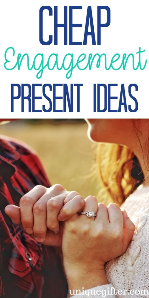 Cheap Engagement Present Ideas | Presents For New Couple | Engagement Gifts | Engagement Presents | Unique Engagement Gifts | Creative Engagement Presents | Engagement Gift Ideas | Gifts For Engagement | Gifts For Couple | #gifts #giftguide #presents #unique #engagement Engagement Gift For Fiance For Men, Engagement Gifts For Couples Newly Engaged Unique, Gifts For Newly Engaged Couple, Handmade Engagement Gifts, Engagement Gift Ideas For Couples Newly Engaged, Ideas For Engagement Gifts, Engagement Basket Ideas Couple, Engagement Gift For Daughter, Engagement Party Gifts To Give