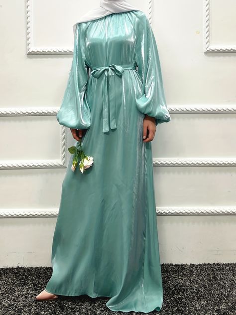 Faster shipping. Better service Straight Dresses For Women, Abaya Gown, Organza Styles, Fashion Abaya, Muslim Dresses, Plus Size Lace, Muslim Outfits, Muslim Dress, Abaya Dress