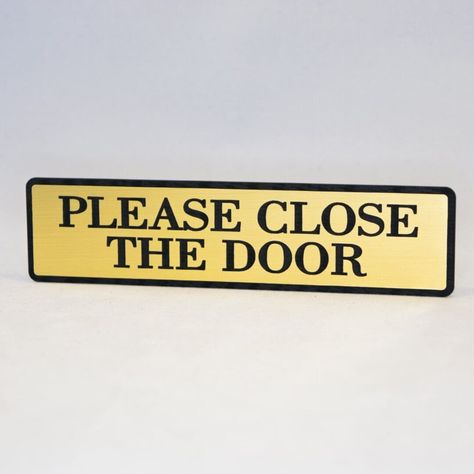 Laser Arts eCommerce Please Close The Door Engraved Home,Store Plastic Sign1.5"x 6" https://laserarts.co.uk/product/please-close-the-door-engraved-homestore-plastic-sign1-5x-6/ #closedoor #clubs #door #engraving #home #leisurecentres #school #sign Personalized Desk Name Plate, Manager Table, Personalized Desk, Plastic Signs, Engraved Sign, Desk Name Plates, Name Plaques, Downstairs Bathroom, Silver Mirror