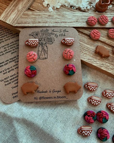 This Stud Earrings item by Flowersbloombyestela has 326 favorites from Etsy shoppers. Ships from Lagrange, GA. Listed on Oct 13, 2022 Mexican Style Clay Earrings, Mexican Polymer Clay, Mexican Polymer Clay Earrings, Mexican Clay Earrings, Polymer Earrings Ideas, Mexican Mug, Earring Clay, Mexican Earrings, Handmade Clay Jewelry