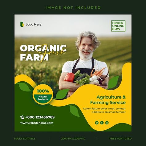 Farm Poster Design, Social Media Images Design, Ads Poster, Images Design, Media Sosial, Trifold Brochure, Ig Post, Media Images, Creative Ads