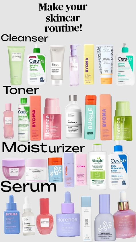 Make a perfect skincare routine for you!! (for normal skin) Pm Skincare Routine Order, Skincare Routine For Normal Skin, Make Your Own Skincare, Skincare Routine Order, Pm Skincare Routine, Pm Skincare, Normal Skin Care Routine, Perfect Skincare Routine, Skin Care Routine Order