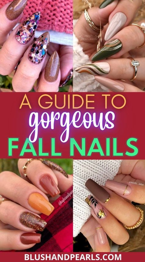 fall nails. fall nail ideas autumn.fall nails. fall nail ideas autumn. fall nails acrylic coffin almond shaped. fall nail art ideas for autumn. fall glitter nails. fall pumpkin art nails. fall leaf nails. fall neutral simple nails. fall bold nail colors. November Nails, Fall Nail Trends, Fall Gel Nails, Burgundy Nails, Fall Nail Art, Flower Nail Art, Fall Nail Colors, Autumn Nails, Christmas Nail Designs