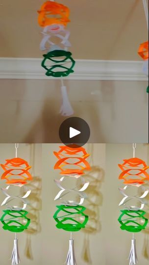 Independence Day Decoration Ideas, Paper Hangings, Story Music, Indian Independence, Indian Independence Day, Independence Day Decoration, Paper Flower Decor, Indian Crafts, Tell Your Story