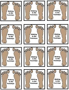 Flip Flop Walking In His Footsteps Sunday School Lesson Plan for Kids in Church by Church House Collection© Jesus Crafts, Christian Halloween, School Lesson Plans, Disney Cars Birthday, John 13, Cars Birthday Party Disney, Preschool Bible, Church Activities, Missions Trip