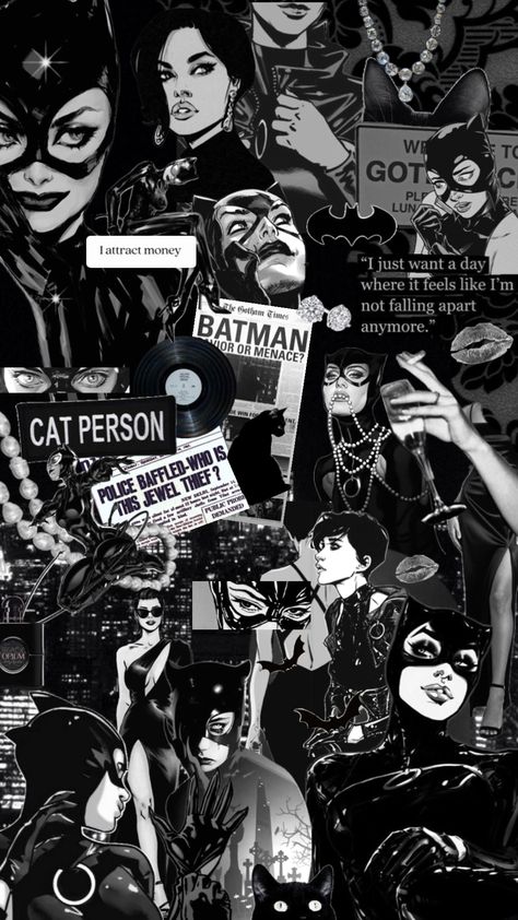 #catwoman#dc Catwoman Comic Wallpaper, Catwoman Dc, Batman Painting, Batman Comic Wallpaper, Catwoman Comic, Catwoman Cosplay, Fairy Tattoo Designs, Marvel Tattoos, Batman Poster