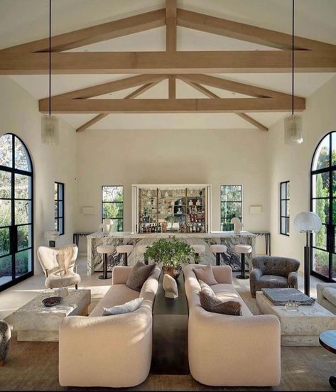 William Hefner, White Oak Dining Table, White Oak Table, Marble Tub, Upholstered Banquette, Jeremiah Brent, Marble Fireplace Mantel, Koloman Moser, California Living